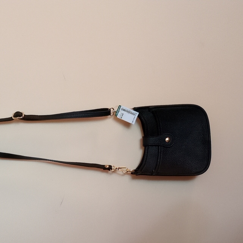 Simons pebbled leather crossbody bag